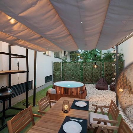 Apartament Downtown Hidden Garden With Jacuzzi In Bukareszt Zewnętrze zdjęcie